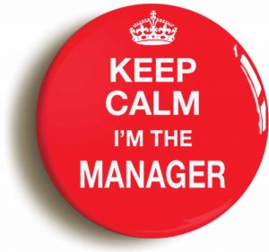 Team Manager Badge